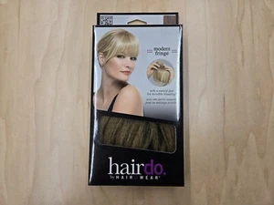 NEW !!! - MODERN FRINGE CLIP IN BANG By hairdo - Buttered Toast / Dark Blonde - Picture 1 of 5