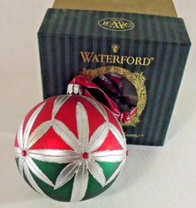 Waterford Heirloom Christmas Ornament BRILLIANT BALMORAL BALL w/Box 148311 - Picture 1 of 3