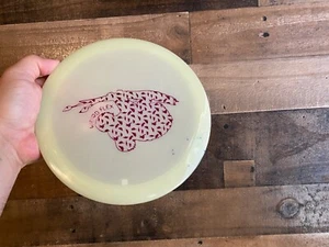 Wild Discs Nuclear Glow Koala Timbro Rosa 172g Glow Driver Diavolo della Tasmania? Disco - Foto 1 di 5