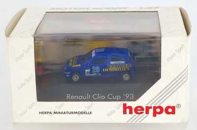 Renault Clio Cup 1993 Scala 1:87 Motor sport Herpa miniaturemodelle - Immagine 1 di 4
