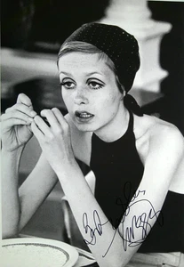 TWIGGY original signiert – GROSSFOTO !!! - Bild 1 von 1