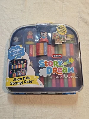 Little Tikes Story Dream Machine Show & Go STORAGE CASE Exclusive FOX BOOKS NEW - Image 1 of 3