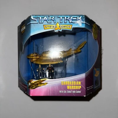 Star Trek Strike Force Cardassian Warship Gul Dukat & Garak NEW Playmates 1997 - Image 1 of 4