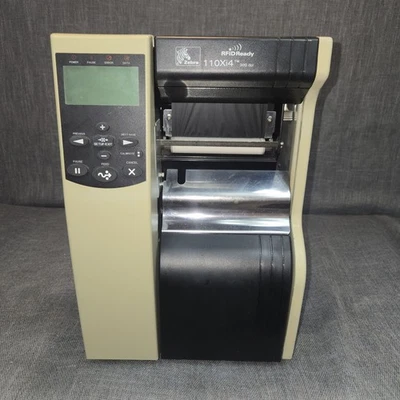 Zebra 110Xi4 Industrial Rugged Label Maker Thermal Printer 203 DPI RFID USB WIFI - Image 1 of 4