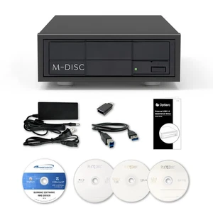 16X Blu-ray BDXL DVD CD External Burner Drive with USB 3.2 Gen 1, Free Burnin... - Picture 1 of 7