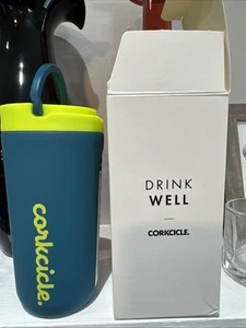 Corkcicle Kids Tumbler Triple Insulated Stainless Steel Cup Electric Tide - NEW - Picture 1 of 3