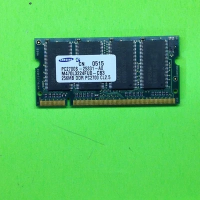 Memoria RAM Samsung M470L3224FU0-CB3 CN0515 256 MB DDR-333 (PC-2700) PC-2700S Foto 1 de 2
