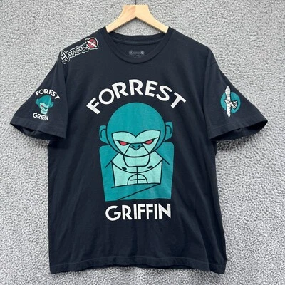 Forrest Griffin Hayabusa UFC 148 Walkout Shirt Men's Large Black - Image 1 of 4