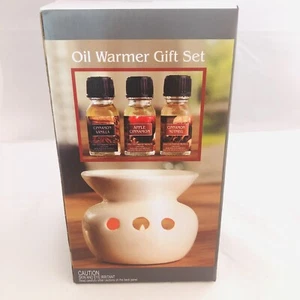 Essential Oil Warmer Fragrance Gift Set-Warmer and 3 Scented Oils-Fast Shipping! - Picture 1 of 6