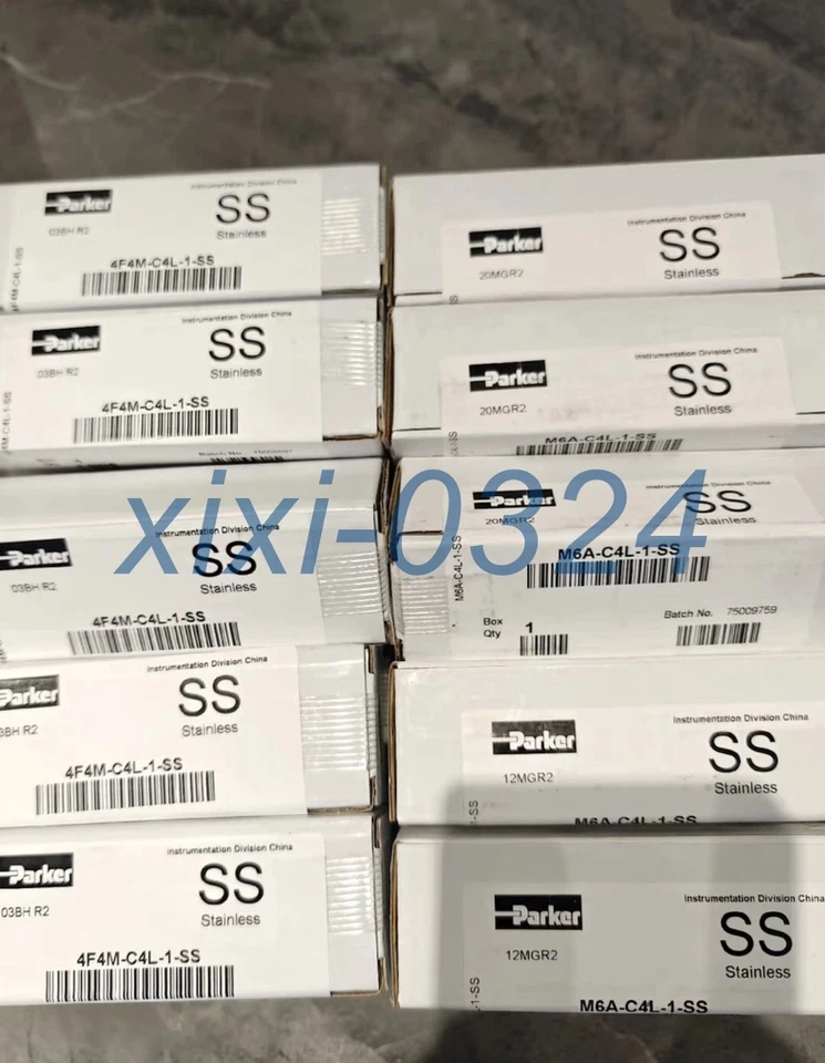 1 pcs  NEW  Parker  M6A-C4L-1-SS   One-way valve   DHL shipping - Image 1 of 3