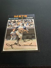 1971 Topps # 278 Jerry  Grote New York Mets