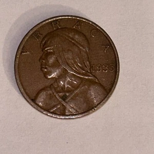 1935 Un Centesimo, Panama, VRRACA - Picture 1 of 2