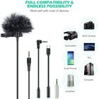 AGPTEK Microphone PC 3.5mm Jack Audio with Clip and Fur Windshield, 2m Mini 