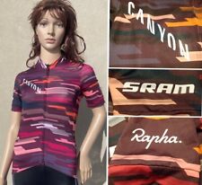 worn twice! RAPHA 2019 canyon sram cycling jersey flyweight training women small
