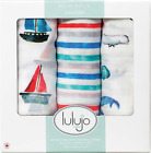 Lulujo Bamboo Swaddle Blanket, Out at Sea