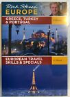 Rick Steves' Europe : Greece Turkey Portugal Skills (DVD 2013 Back Door) *VG*