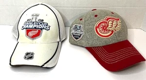 Chapeaux Red Wings de la LNH - New Era Coupe Stanley 08 Champs & Reebok Winter Classic - Lot 2 - Photo 1/22
