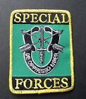 SPECIAL FORCES DE OPPRESSO LIBER EMBROIDERED PATCH 2.75 x 3.6 INCHES US ARMY