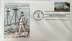 Gamm 3286 Irish Immigration Boston Massachusetts - Bild 1 von 1