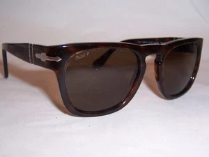 NUEVO Gafas de sol Persol ELIO PO 3333/S 24/57 HABANA/MARRÓN POLARIZADAS 51 mm AUTÉNTICAS - Imagen 1 de 7