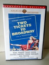 Two Tickets To Broadway 1951 Musical Starring Janet Leigh/Tony Martin--Brand New