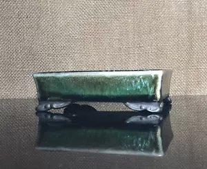 Maceta de árbol bonsai, hecha a mano, cerámica, maceta esmaltada, 3 capas de esmalte de colores - Imagen 1 de 10