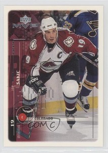 1998-99 Upper Deck MVP Joe Sakic #53 HOF