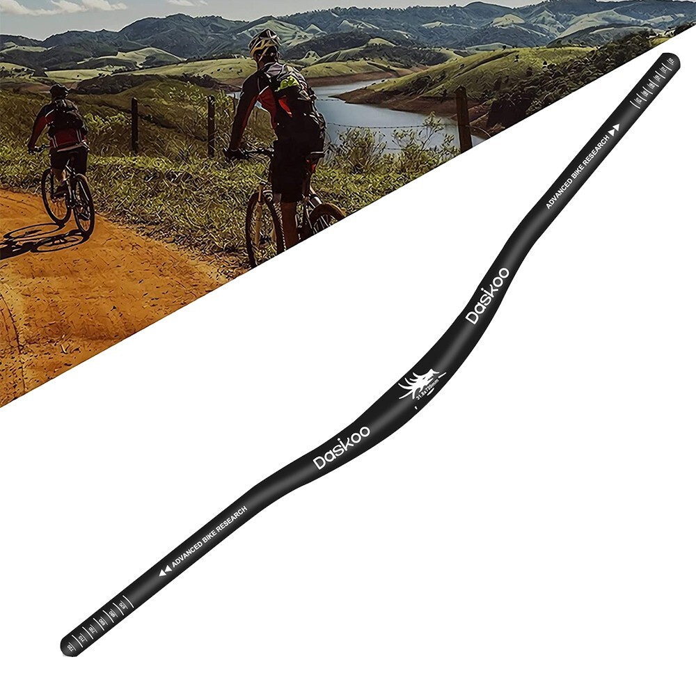 Aluminium Fahrradlenker 600mm - 25,4mm Lenkerstange Für Mountainbike & Rennrad