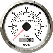 85mm KUS GPS Speedometer Gauge Boat Truck Car Motorcycle Speed Gauge 0-110 km/h