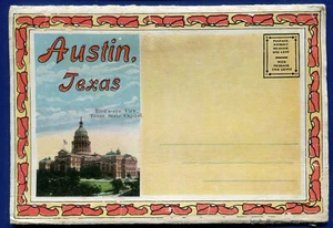 Austin Texas Capitol Seton Krankenstation Country Club Kongress Postkartenmappe PF818 - Bild 1 von 5