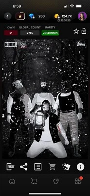 WWE Topps Slam Digital Boom 2017 Bray Wyatt And The Wyatt Family - Image 1 of 3