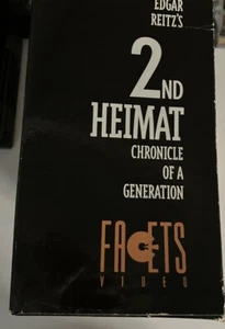EDGAR REITZ 2nd HEIMAT VHS CHRONICLE OF A GENERATION TV SERIES BOXSET GERMANY - Picture 1 of 14