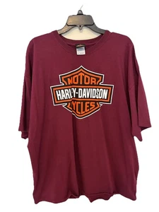 Vintage Harley Davidson Motorcycles College Station TX T Shirt Preowned Size 2XL - Picture 1 of 4