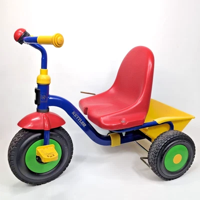 Vintage Kettler Tricycle Dump Bin – German-Made Classic Ride-On Toy Foto 1 de 4