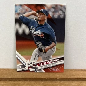 2017 Topps Mini - Julio Teheran #278 Orange /25 - Picture 1 of 3