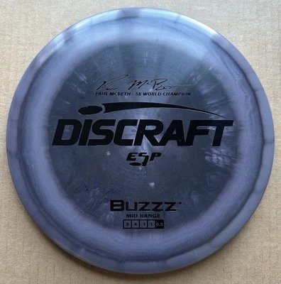New Discraft McBeth 5X ESP Buzzz Midrange Disc Golf Disc 177+ Grams - Image 1 of 2