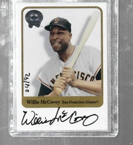 *WILLIE MCCOVEY* 2001 Fleer Greats of the Game RARE Auto *SAN FRANCISCO GIANTS* - Picture 1 of 1