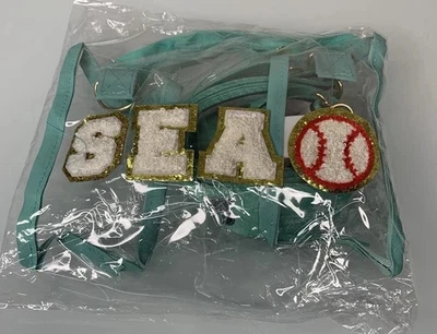 Cartera Seattle Mariners 2025 Día de la Madre Estructurada Transparente - SGA 5/11/25 Foto 1 de 4