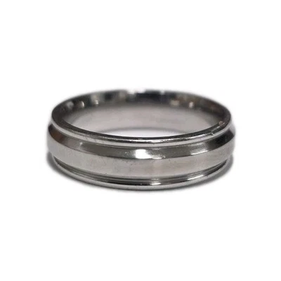 Alianza de boda para hombre titanio 7 mm talla 13 Foto 1 de 3