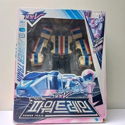 Tobot V POWER TRAIN Transformer Robot Figure/korea - Image 1 of 3