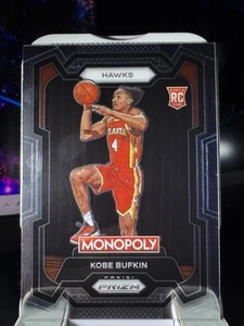 2023-24 Panini Prizm Monopoly - Kobe Bufkin #6 (RC)  Hawks - Picture 1 of 2