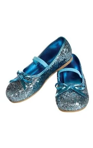 BLUE GLITTER CHILD GIRLS FLATS SHOES - Bild 1 von 8