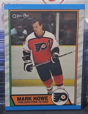 89-90 O-Pee-Chee Mark Howe 🚨🚨🚨 Philadelphia Flyers  - Image 1 of 4