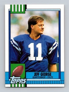 Jeff George 1990 Topps Traded #41T NM or Better - Bild 1 von 2