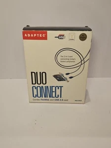 Adaptec (AUA-3020) Duoconnect 3 USB Ports & 2 FireWire Card Open box - Afbeelding 1 van 3