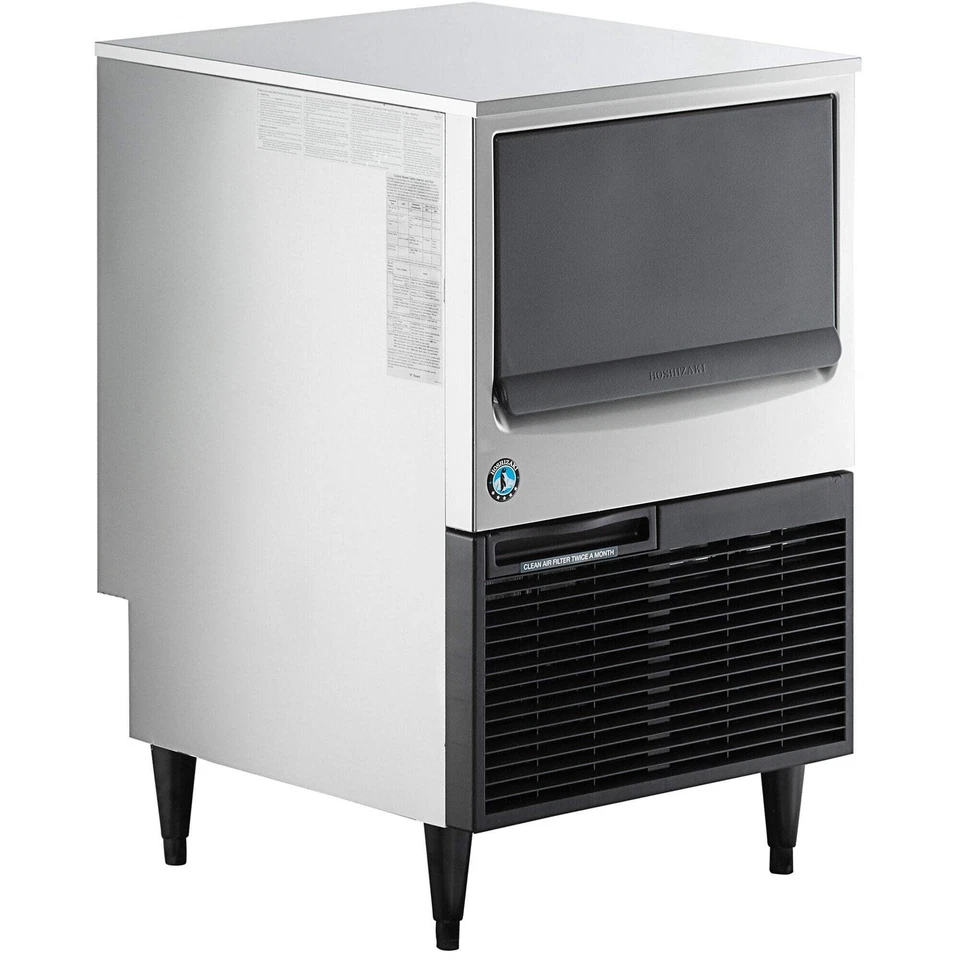 Hoshizaki KM-161BAJ 24" Air Cooled Undercounter Crescent Cube Ice Machine with 7