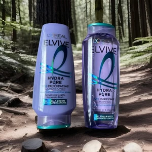 L'Oreal Hydra Pure 72h Purifying Shampoo 250ml And Conditioner 200 ml Set - Picture 1 of 5
