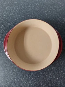 The Pampered Chef Stoneware Dish Cranberry 21cm X 4.5cm 060307 - Picture 1 of 10