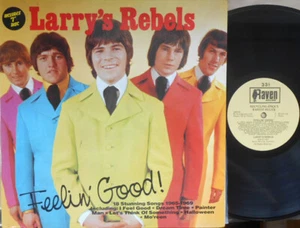 Larry’s Rebels ORIG OZ LP + 45 Feelin Good VG+ ’83 Raven RVLP14 Garage Beat Mod - Picture 1 of 3