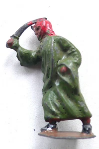 SOLDATS DE PLOMB BERBERE BRITAINS/HANKS/CBG ETAT DE JEU Ht 5.5cm - Imagen 1 de 1